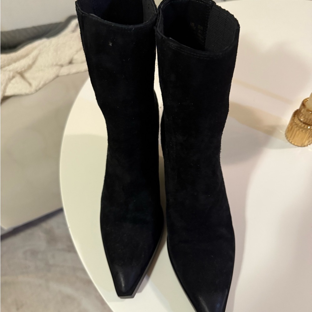 Sam Edelman Black Heeled Boots